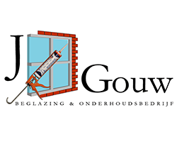 J.Gouw beglazing & onderhoud Logo